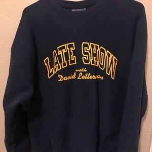 David Letterman Crewneck