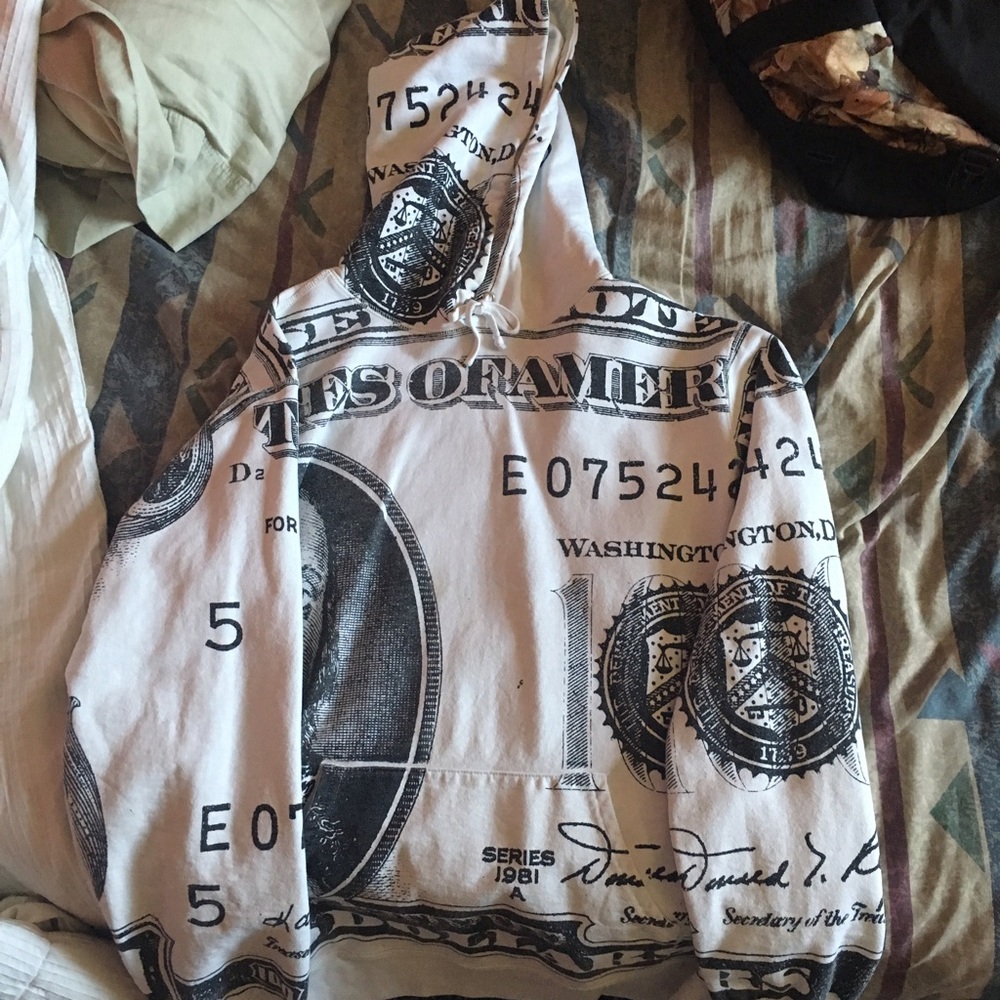 Supreme Ben franklin hoodie