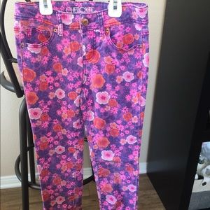 FLORAL CHILDREN'S PANTS