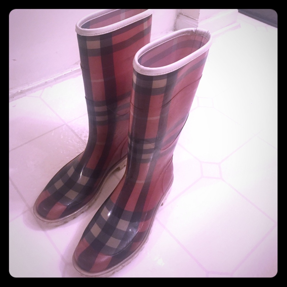 Authentic Burberry Boots