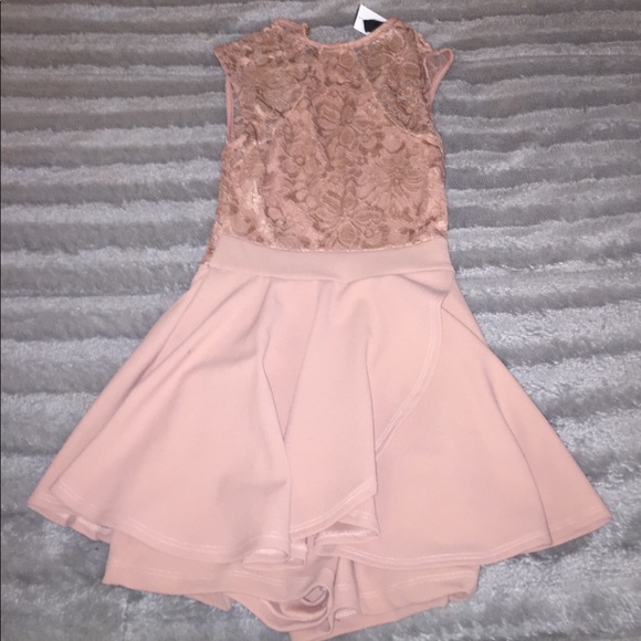 Windsor Pants - Rose Lace Romper