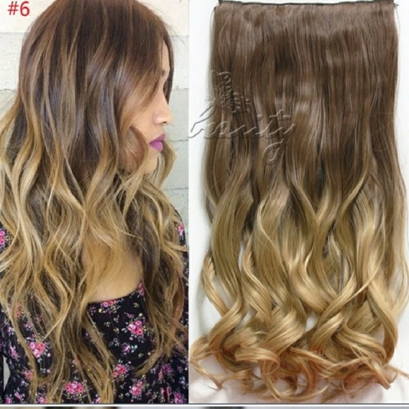 Ombre Blonde clip in Extension