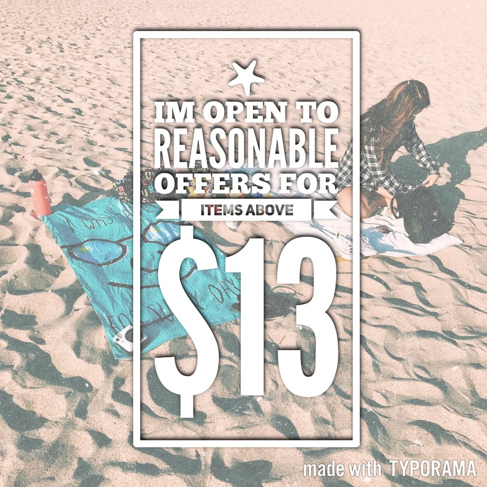 READ 🤗 OPEN TO OFFERS