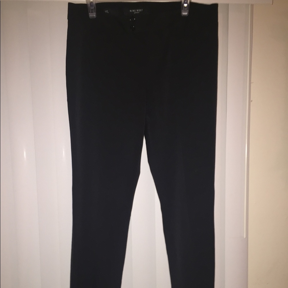 Nine West black pants slacks size 12 / 31