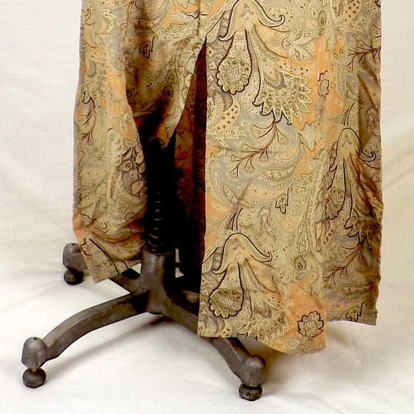 vintage Brooks Brothers skirt 100% silk A line NOS - Picture 3 of 4