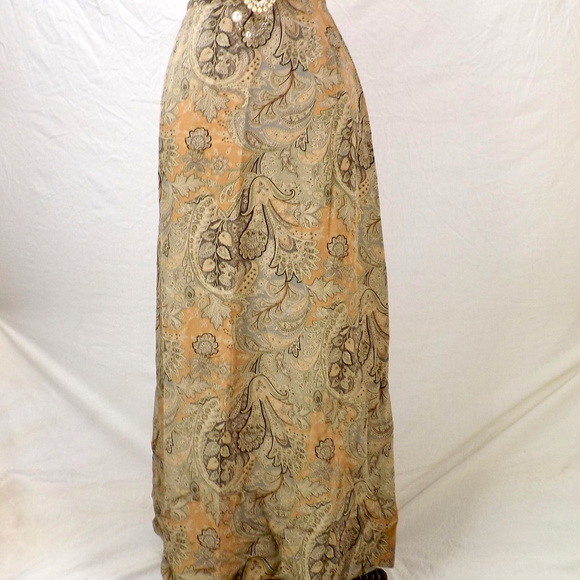 vintage Brooks Brothers skirt 100% silk A line NOS - Picture 4 of 4