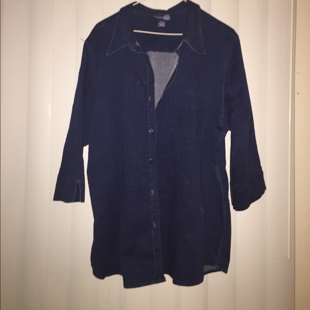 Denim shirt size 18/20