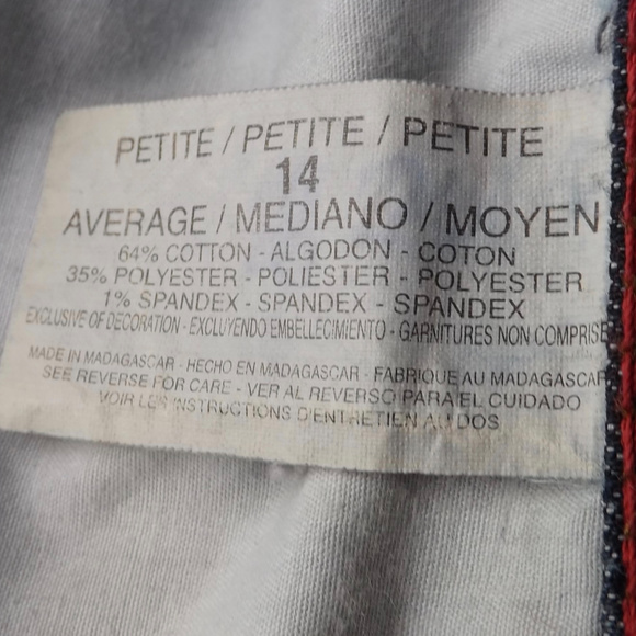 womens vintage jeans Gloria Vanderbilt Giselle 14P - Picture 7 of 8