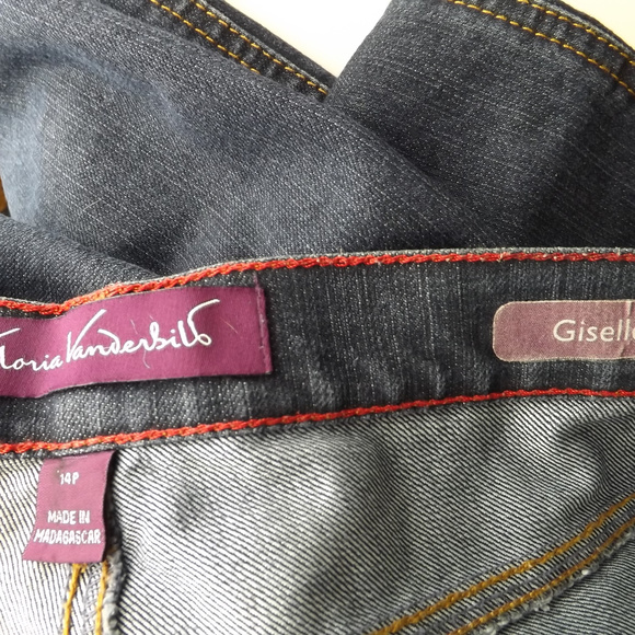 womens vintage jeans Gloria Vanderbilt Giselle 14P - Picture 8 of 8
