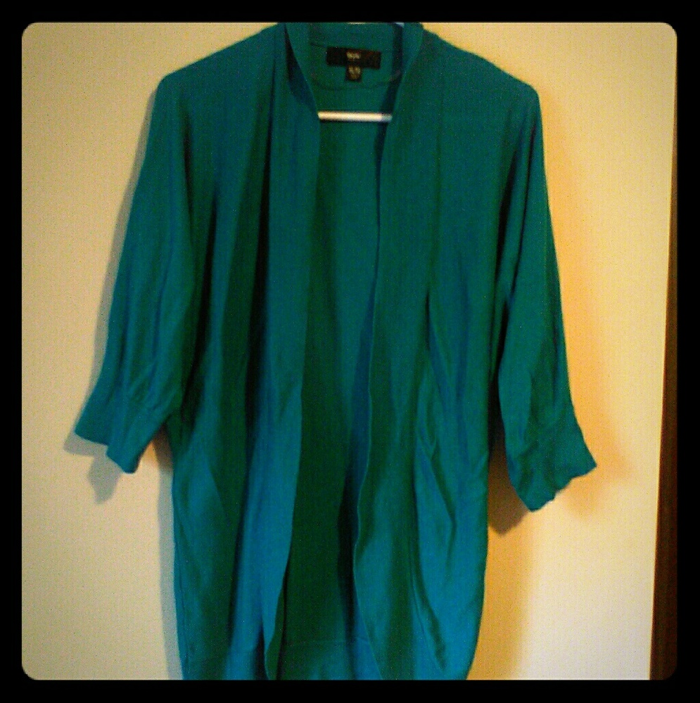 Teal Cardigan