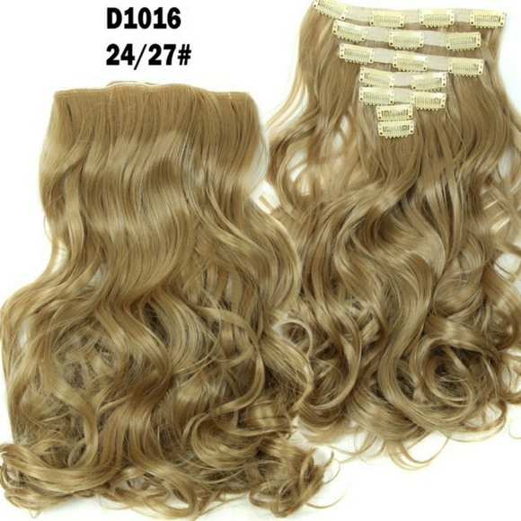 Blonde Full Head Clip in Extension