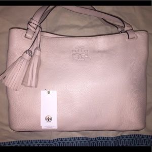 Tory Burch Thea Center-Zip Tote
