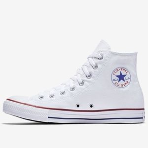 Never Been Worn Converse White High Top