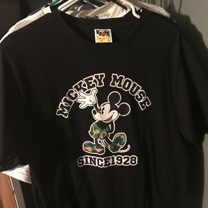 Bape Disney tee very rare
