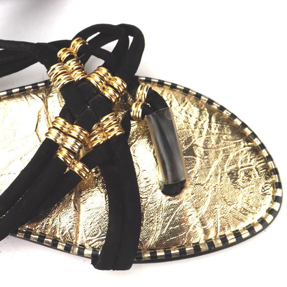 womens strappy sandals Crystal Creek flip flops - Picture 5 of 5