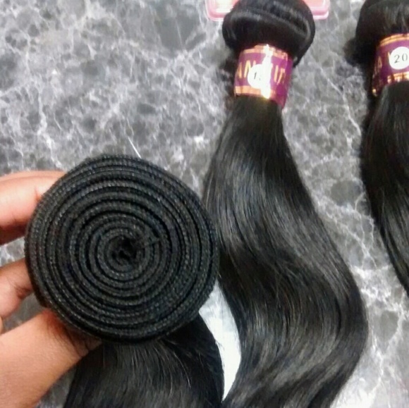 16"18"20" Straight Brazilian hair - Picture 2 of 2