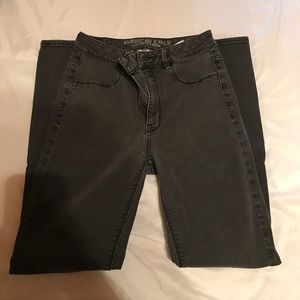 American Eagle sky high jegging