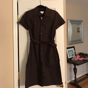 Brown size 8 Ann Taylor loft dress