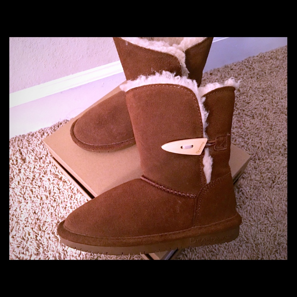 💕Bear 🐻Paw Boots💕for baby girl