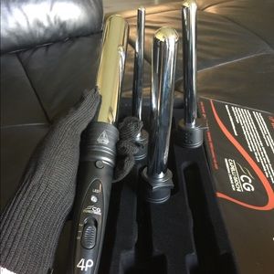 Titanium curling iron set -Capelli Giochi