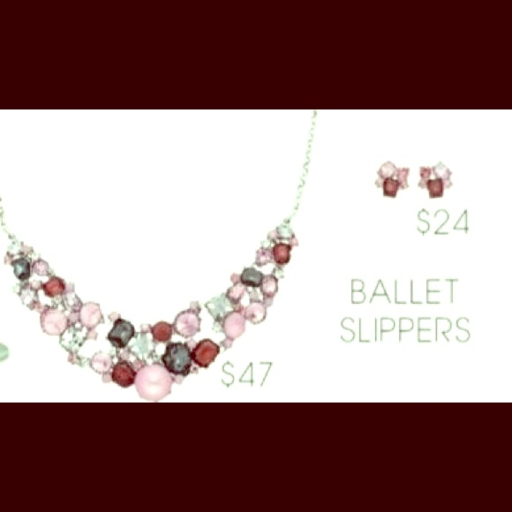 Ballet Slippers jewelry set