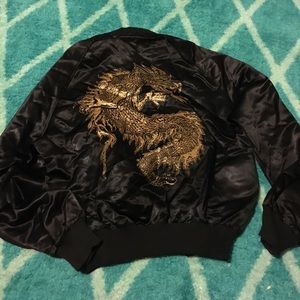 Vintage bomber jacket!