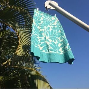 Boden 🦋Vibrant Blue🦋Cotton Skirt