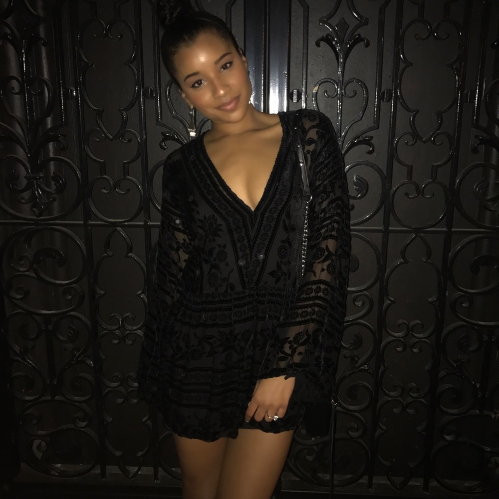 FOR LOVE & LEMONS J'Dore Dress (Noir)