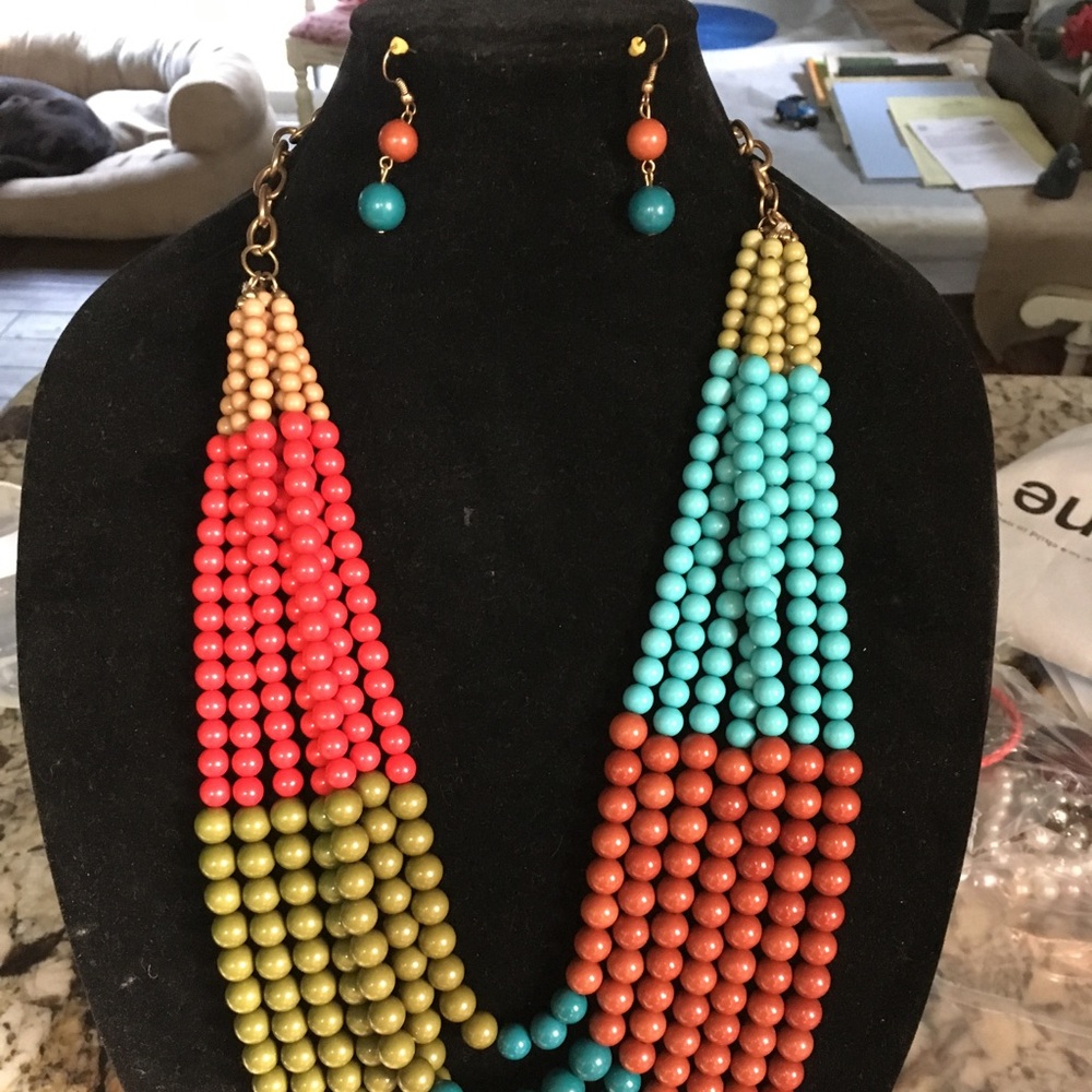 Beaded Necklace Set