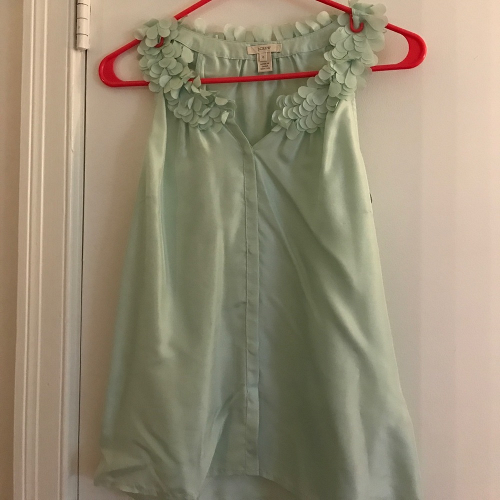 J Crew silk top!