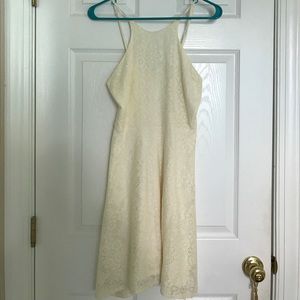 Ivory lace dress