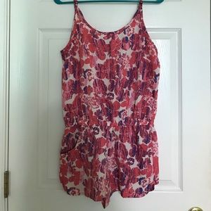 Printed romper