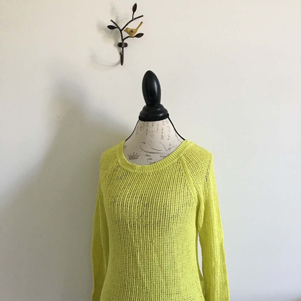 Old Navy mesh knit sweater