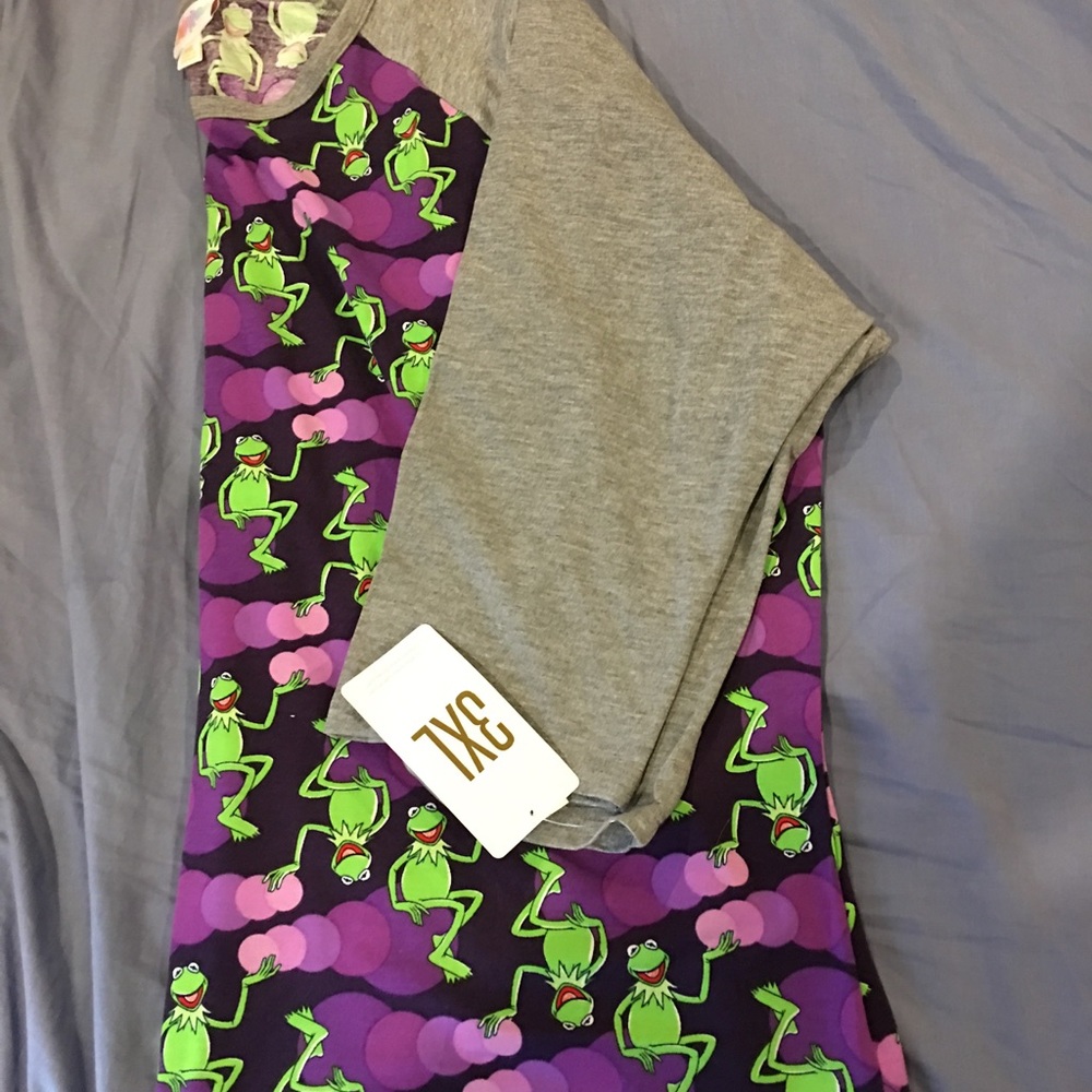 3x Disney Kermit Lularoe Randy