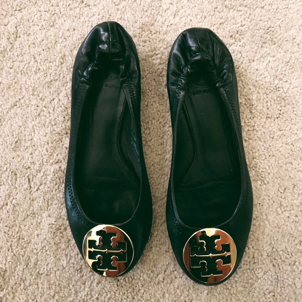 TORY BURCH Minnie Travel Ballet Flats