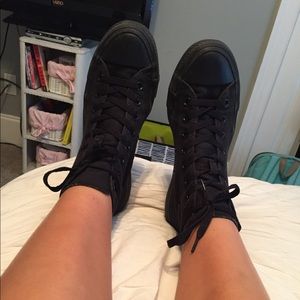 All black vans