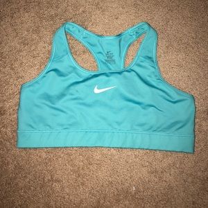 Teal Nike Sports Bra