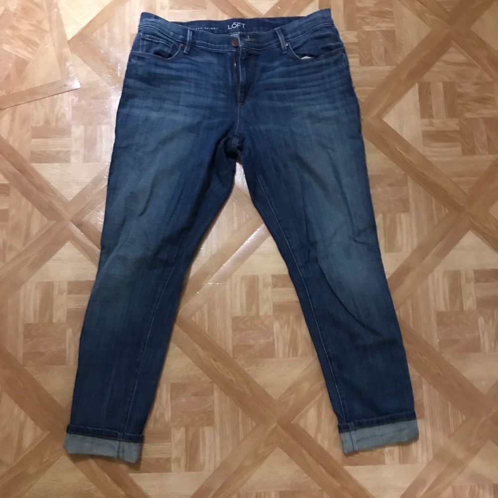 LOFT boyfriend jeans