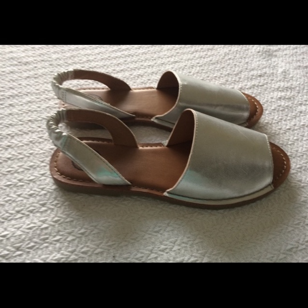 SO Silver Sandals