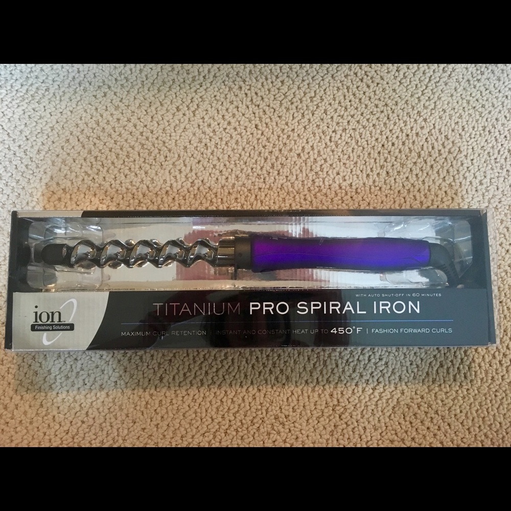 ion pro spiral curling iron