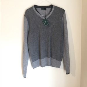 Kent & Curwen Cashmere V-Neck Sweater