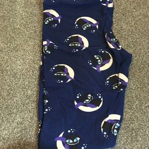 Halloween cat leggings
