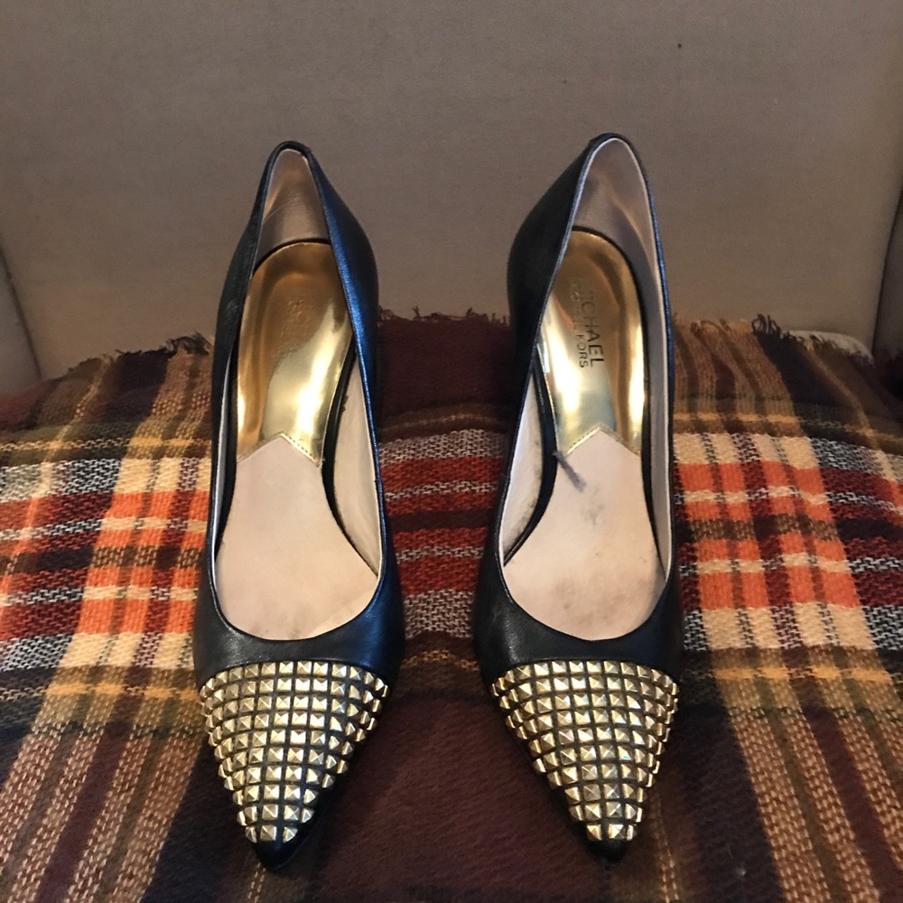 Michael Kors studded heels size 9