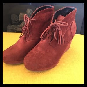 💫Super cute brownish-red ankle boots!✨