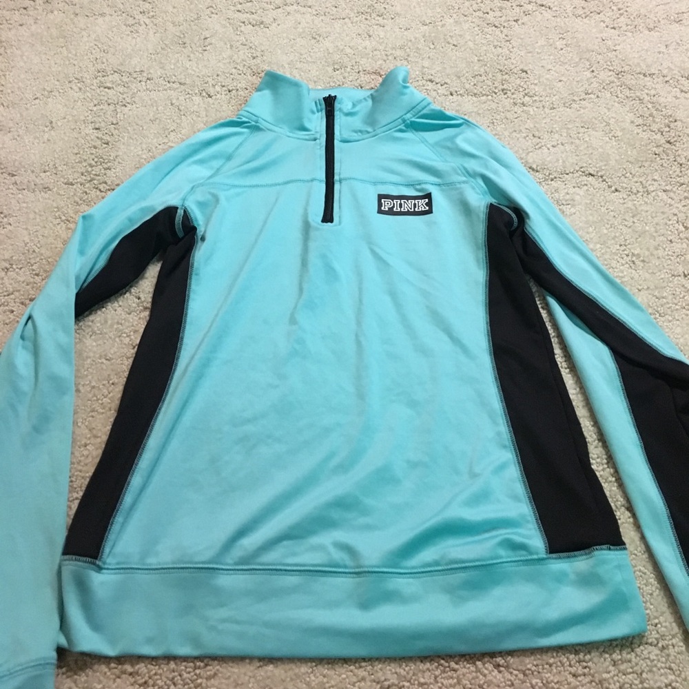 PINK Mint Half-Zip