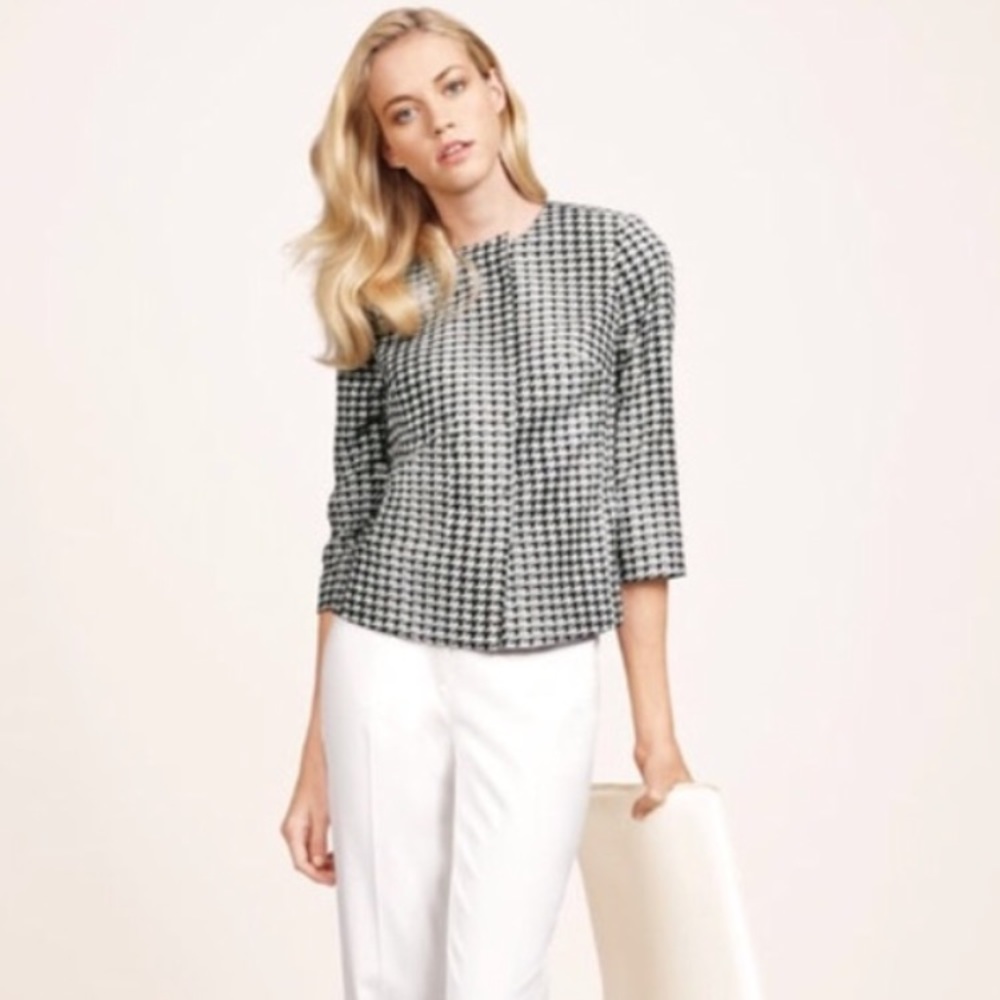 The Limited Scandal Collection houndstooth blazer