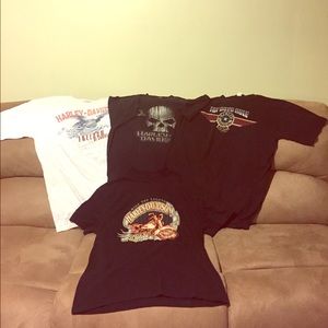 Harley Davidson short sleeve shirts