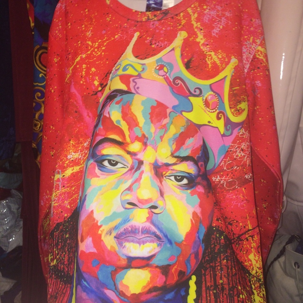 B.I.G sweatshirt (10/10) worn once //90's fit