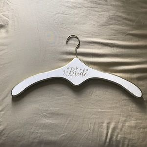 Bride dress hanger
