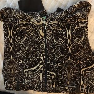 Juicy Couture velour zip hoodie.